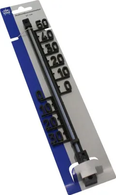 Produktbild von Außenthermometer schwarz 27 cm