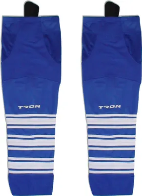 Produktbild von TRONX SK300 Senior Hockeysocken, Toronto Maple Leafs, Königsblau, Größe: 30 Zoll