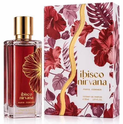 Productafbeelding van Paris Corner Ibisco Nirvana Extrait de Parfum, 65 ml, UNISEX, AI-gegenereerde afbeelding