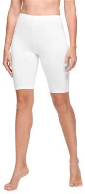 Produktbild von Ladeheid Damen Kurze Leggings LA40-131 (Weiß, S)