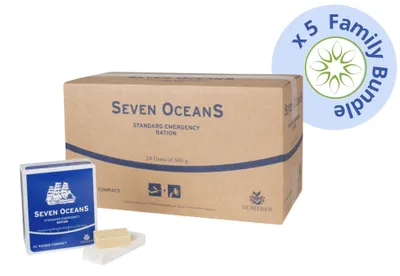 Produktbild von Familienpaket 5x Seven Oceans Emergency Ration 24 x 500g