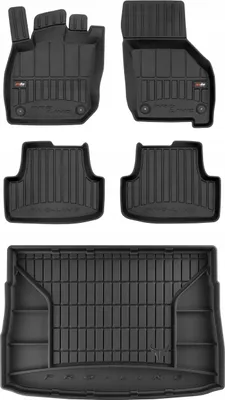 Obrázek produktu pro SET 3D gumových rohoží VW Golf 8 HB od 2019