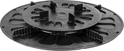 Produktbild von 1 Karton Plattenlager Premium für Stein Beton Keramikplatten Terrassenlager Stelzlager Stellfuß Höhenverstellbar / 1 Karton: 19 - 27 mm / 52 Stück