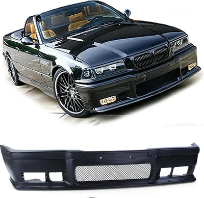 Immagine prodotto di Paraurti anteriore sportivo con spoiler a labbro e ABE per BMW Serie 3 E36
