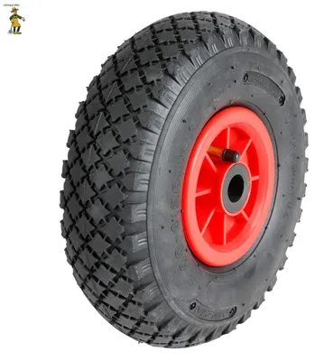 Image de Roue de secours pour diable brouette de chantier Bollerwagen Roue de secours Roue
