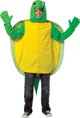 Produktbild von Schildkröten Kostüm für Erwachsene zu Karneval und Halloween