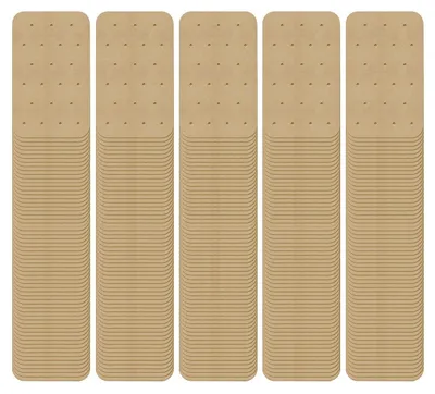 Airfryer-Papier 300 Blatt, ölabsorbierend, antihaft, 14x20,5 cm