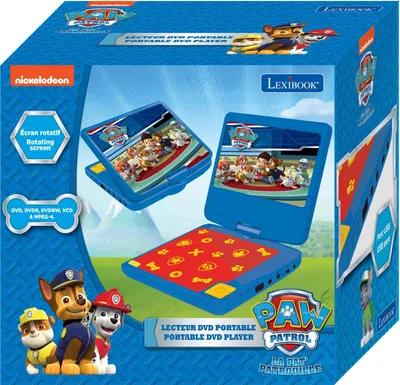 Produktbild von Lexibook Paw Patrol DVDP6PA, DVD-Spieler für Kinder, 6 Jahr(e), Blau, Rot
