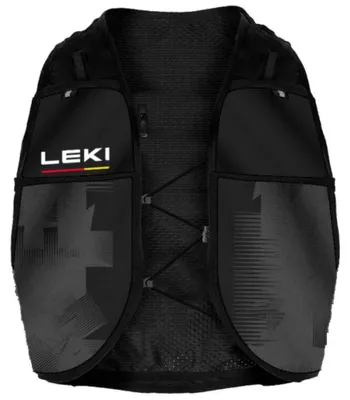 Produktbild von LEKI Trailrunning-Köcherweste Schwarz/Grau Schwarz S/M