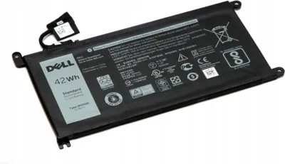 Zdjęcie produktu dla Dell - Bateria do laptopa - litowo-jonowa - 3 ogniwa - 42 Wh - do laptopów Latitude 3180, 3189, 3189 2-w-1, 3390 2-w-1, 3480, 3580