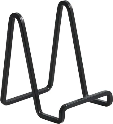 Produktbild von Tellerständer für die Präsentation von 15 cm | Metallständer für Schilder und Teller | Tischständer für Zuhause und Tischdekoration