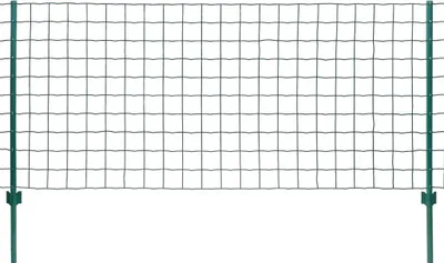 Image de vidaXL Clôture métallique acier 20 x 0,8 m vert