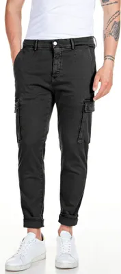 Produktbild von Replay M9649e.000.8366197 Cargohose Schwarz 33 / 30 Mann Schwarz 33