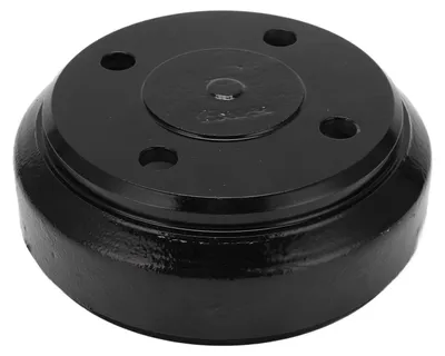Image de Tambour de frein arrière à 4 boulons 1017911?01, accessoire automobile de rechange en métal noir pour Club Car DS