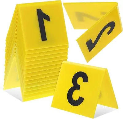 Productafbeelding van Set van 15 Tattoo Markers voor Themafeestjes - Decoratie voor Kinderen en Volwassenen, Tafel- en Vloernummering