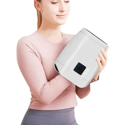 Produktbild von Kabelloses Handmassagegerät mit Wärme- und Druckfunktion, 3 Druckstufen, für Finger,Hände, geeignet für Männer und Frauen, entspannend und komfortabel