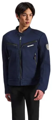 Immagine prodotto di Giacca da moto in tessuto Alpinestars Bruiser, blu scuro, taglia L