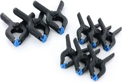 Produktbild von Modelcraft Nylonklammern 75 mm und 50 mm (3+6 Stück)