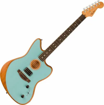 Zdjęcie produktu dla Fender Acoustasonic Player Jazzmaster Ice Blue Gitara elektroakustyczna