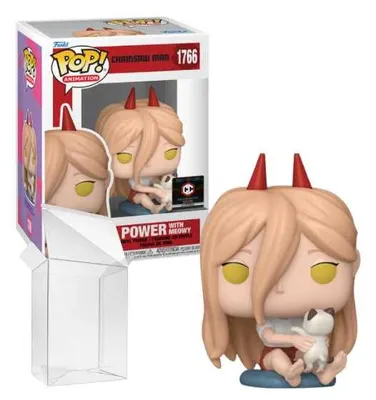 Produktbild von Funko Pop! Animation: Chainsaw Man - Power with Meowy #1766 Chalice Collectibles Exclusive