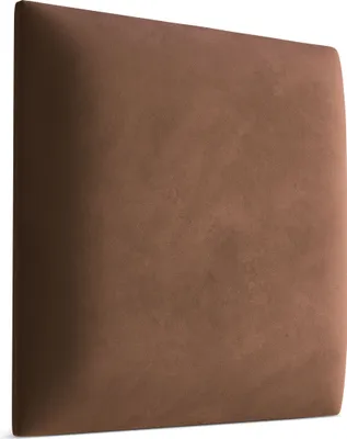 Produktbild von Muralo Polsterpaneel WANDPOLSTER Wandkissen Bettkopfteil Wandpaneel Magic Velvet Braun 2299 50cm x 50cm