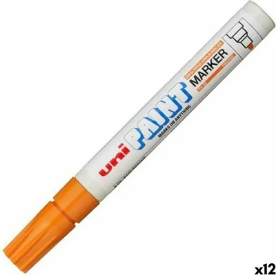 Produktbild von Uni-Ball PX-20, Orange, Orange, Weiß, Medium, Bullet, Multi