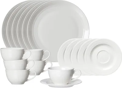 Produktbild von Ritzenhoff & Breker Levi Kaffeeservice 18-teilig weiß