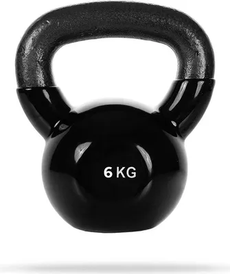 Produktbild von GymBeam - Kugelhantel in Black 6 kg