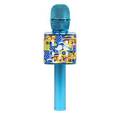Produktbild von Forever, Paw Patrol kabelloses Bluetooth Kinder Karaoke-Mikrofon Chase, Blau