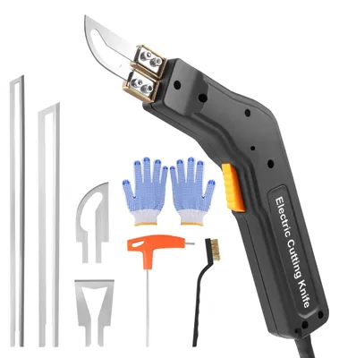 Produktbild von 300W Schaumstoffschneider - Elektrisches Heißmesser - 0–500°C regelbar - 3 Nichrom-Klingen - Styroporschneider - 220V EU-Stecker