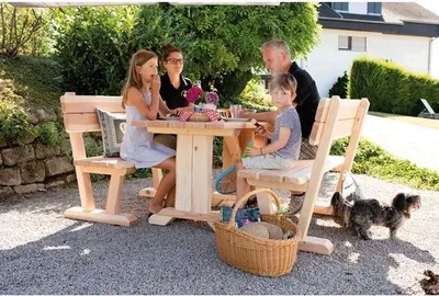 Produktbild von Happy Kidz Bank Erwachsene Douglasie 201300197