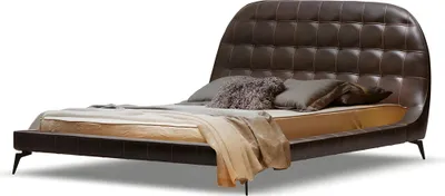 Produktbild von Bett aus Massivholz – Für Ihr Schlafzimmer und erholsame Nächte.