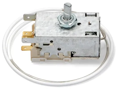 Kühlschrank-Thermostat 125/250 V 6 A, Code 6151805, 3 Kontakte 4,8 mm
