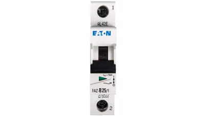 Produktbild von Leitungsschutzschalter 1P B 25A 15kA AC FAZ B25/1 278537