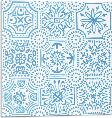 Produktbild von Karierte Keramikmuster – Selbstklebende Fliesen – Wandverkleidung – Wandpaneel – PVC Fliesen – Vinylflisen – PCV Flisen – Selbstklebend – Wanddeko – 9 Stück 30 x 30 cm