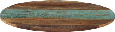 Produktbild von vidaXL Tischplatte Rund 60 cm 15-16 mm Altholz Massiv