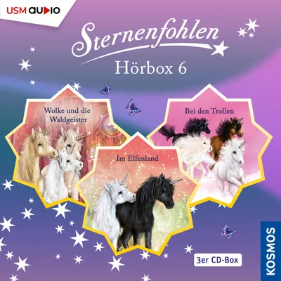 Produktbild von Die große Sternenfohlen Hörbox Folgen 16-18 (3 Audio CDs)