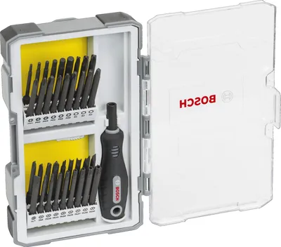 Image de BOSCH 2607017320 BOSCH Bit-Set, 37-teilig