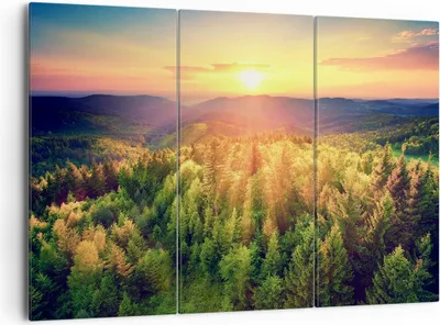 Produktbild von Bild auf Leinwand - Leinwandbild - Berge Natur - 165x110cm - Wand Bild - Wanddeko - Wandbilder - Leinwanddruck - Bilder - Kunstdruck - Wanddekoration - Leinwand bilder - Wandkunst - CE165x110-3697