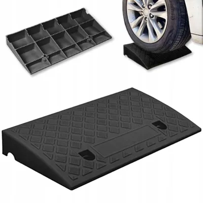 Immagine prodotto di Rampa di accesso al marciapiede sotto il cordolo nero, rampa di accesso per auto