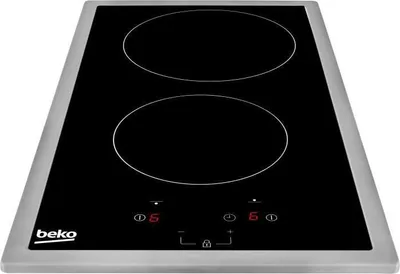 Obrázok produktu pre Varná doska, BEKO HDMC32400TX, 2 varné zóny, sklokeramika, dotykové ovládanie, čierna, integrovaný časovač