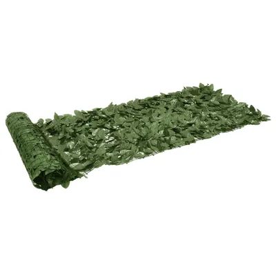 Obrázek produktu pro Balkonová zástěna s tmavě zelenými listy 600x75 cm