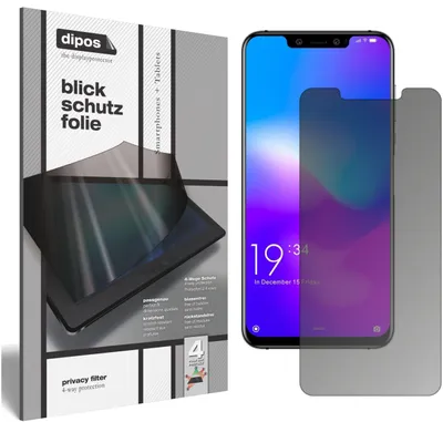 Produktbild von Schutzfolie für Elephone A5 Blickschutzfolie matt Folie Display Schutz dipos
