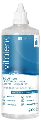 Image de Solution lentilles Vitalens 400 ml multifonction entretien contact