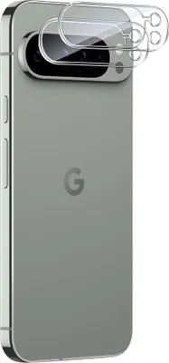 Image de Protection de la caméra pour Google Pixel 9 Pro [2 pièces] Film de protection de la caméra Verre trempé transparent Film arrière de la lentille Film anti-rayures Protection de la lentille Phonillico®