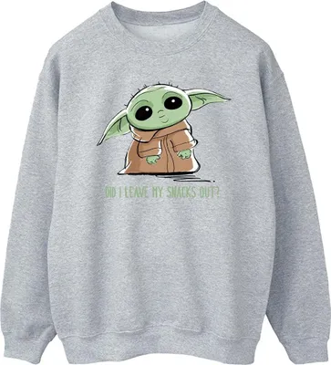 Produktbild von Star Wars - "The Mandalorian" Sweatshirt für Herren BI46662 (L) (Grau)