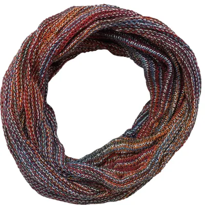 Produktbild von Schlauchschal - Loopschal - 66 cm rot-blau gestreift