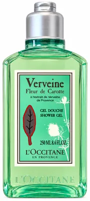 Produktbild von L'Occitane Verbena Carrot Flower, Duschgel, 250 ml, Erwachsene, Frauen, Körper, Jeder Hauttyp, KI-generiertes Bild