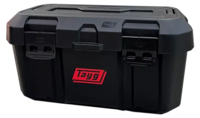 Produktbild von Tayg Werkzeugkasten 46, schwarz, herausnehmbarer Koffer und Innenfach, Metallver
