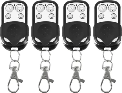 Obrázok produktu pre Kľúč FOB, 12V klonovací zapaľovač 4ks univerzálny jednoduchý pre garážové brány jednoduché použitie automobily
